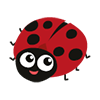 Menovka s ladybird